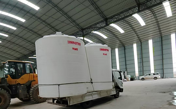 特加厚甘州塑料大桶装车运输交付实录